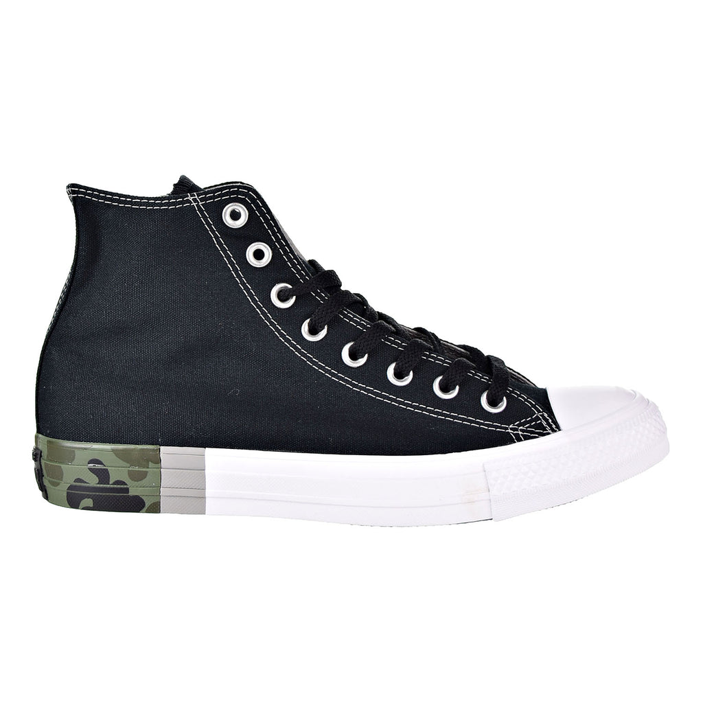 Converse Chuck Taylor All Star HI Unisex Shoes Black-Dolphin-White