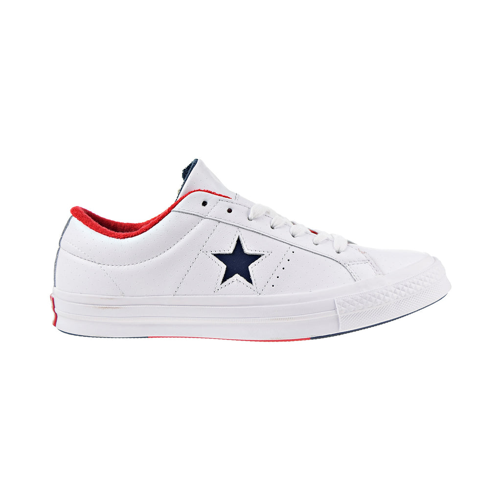Converse One Star Ox Men's Shoes White-Athletic Navy