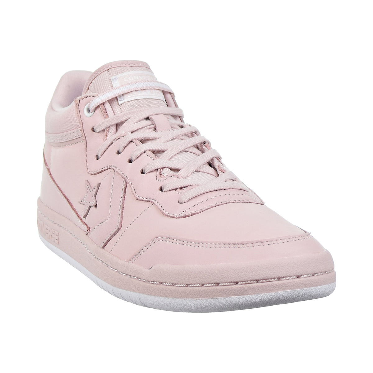 Converse Fastbreak Mid Mens Shoes Barely Rose/White