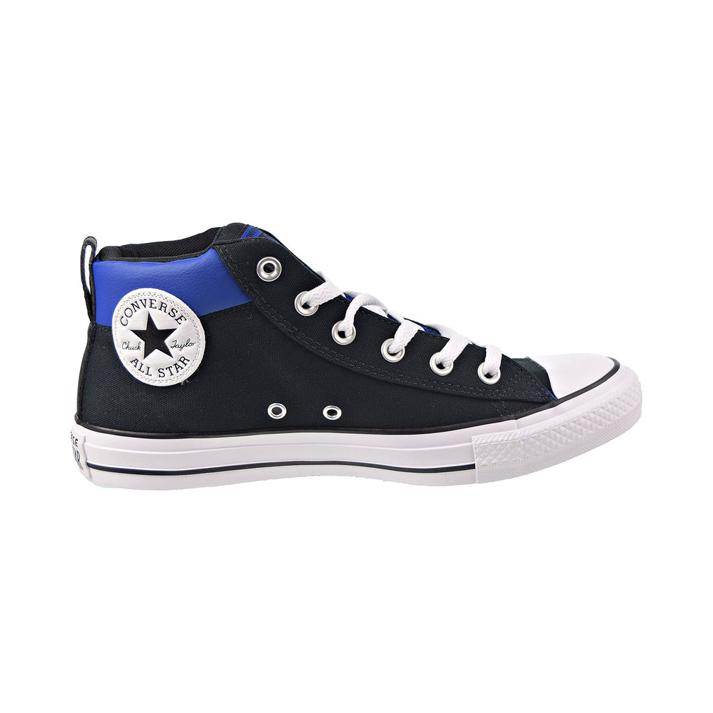 Converse Chuck Taylor All Star Street Mid Men's Shoes Black-White-Blue