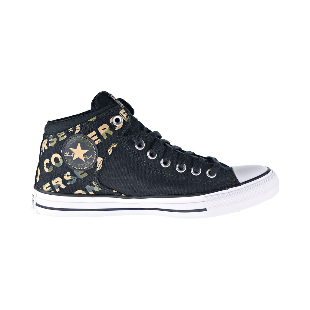 Converse Chuck Taylor All Star High Street Men's Shoes Black-Desert Khaki