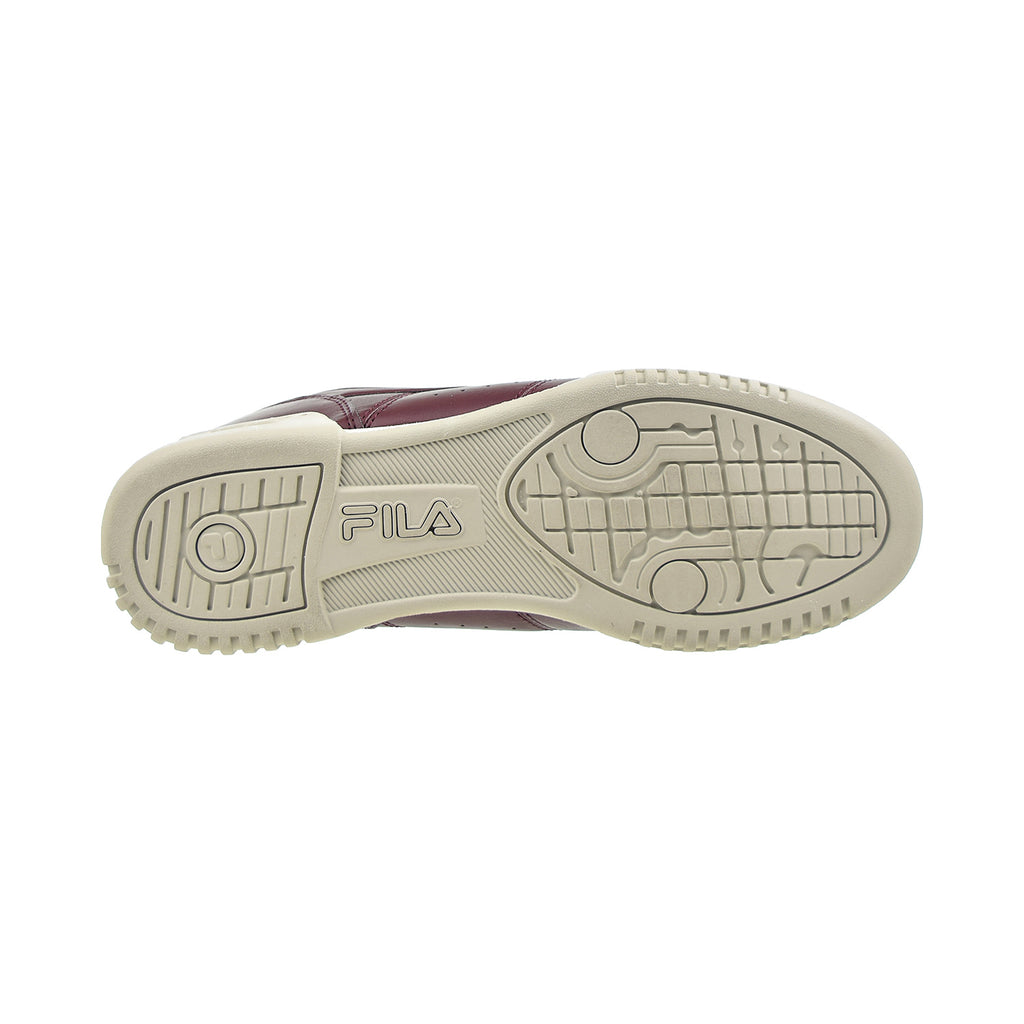 Burgundy 2025 fila shoes