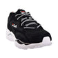 Fila Ray Tracer Men's Shoes Black/White/Red