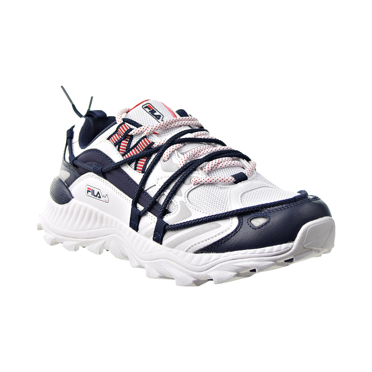 Fila Expeditioner Men's Shoes White-Navy-Red