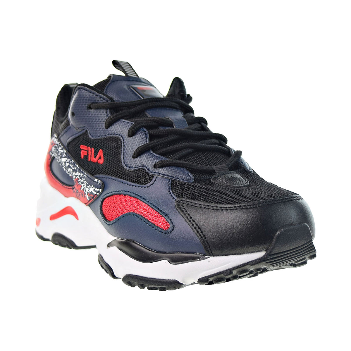 Fila Ray Tracer TR 2 Men's Shoes Black-White-Blue-Red
