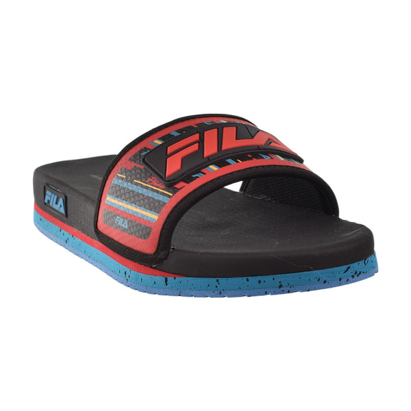 Fila Lunar Men's Slide Sandals Black-Capri Breeze-Fila Red