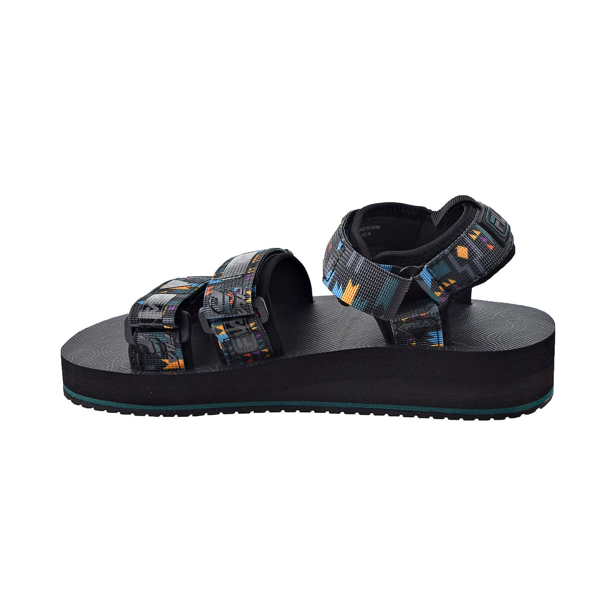 Fila Men's Drifter DNS Sandals Black-June Bug-Saffron