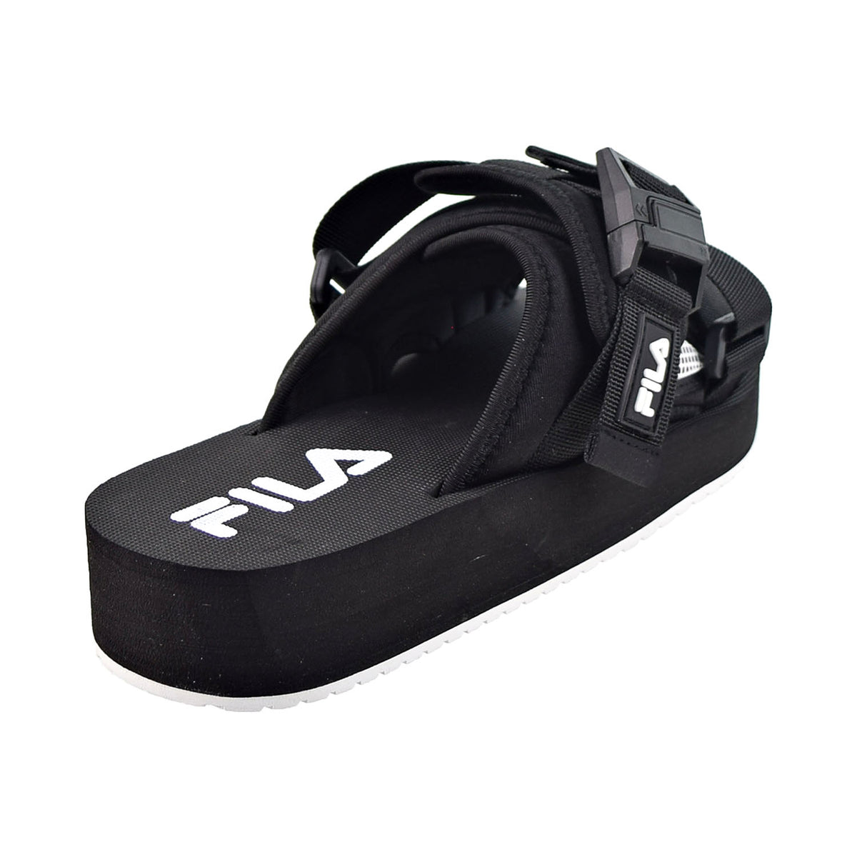 Fila Men's Sol-Slides V2 Black-White