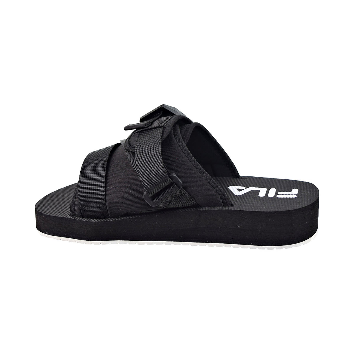 Fila Men's Sol-Slides V2 Black-White