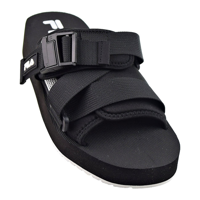 Fila Men's Sol-Slides V2 Black-White