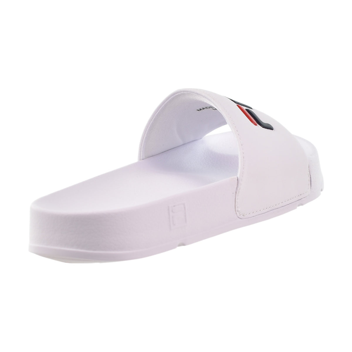 Fila Drifter Men's Slide Sandals White-Navy-Red