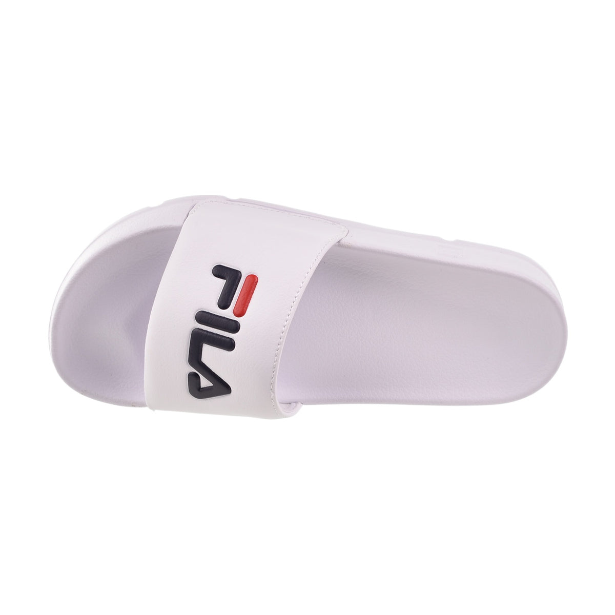 Fila Drifter Men's Slide Sandals White-Navy-Red