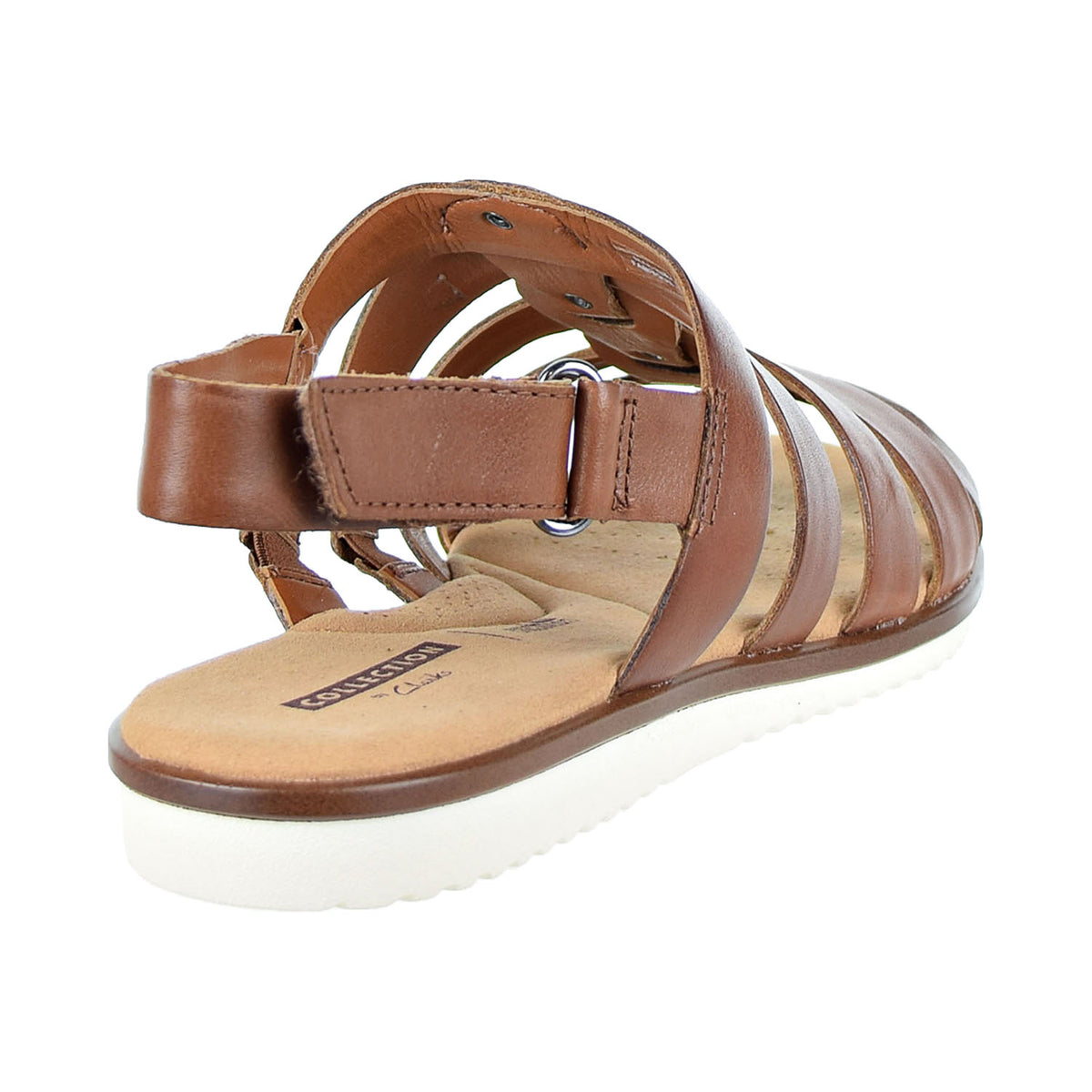 Clarks Kele Jasmine Fisherman(Wide Width) Women's Sandals Brown