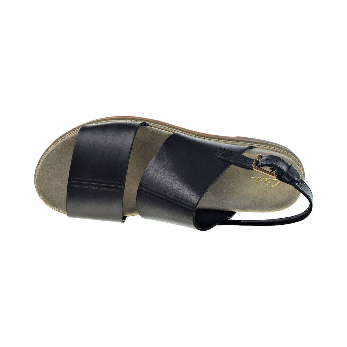 Clarks Corsio Slide Women's Sandals Black Canvas