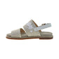 Clarks Corsio Slide Women's Sandals White Canvas