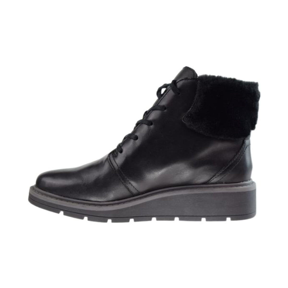 Clarks Andie Go Women's Shoes Black Leather