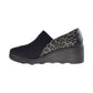 Clarks Mazy Seabury Casual Leopard Print Women's Shoes Black