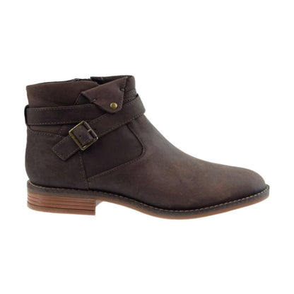 Clarks Brean Strap Women's Shoes Dark Brown