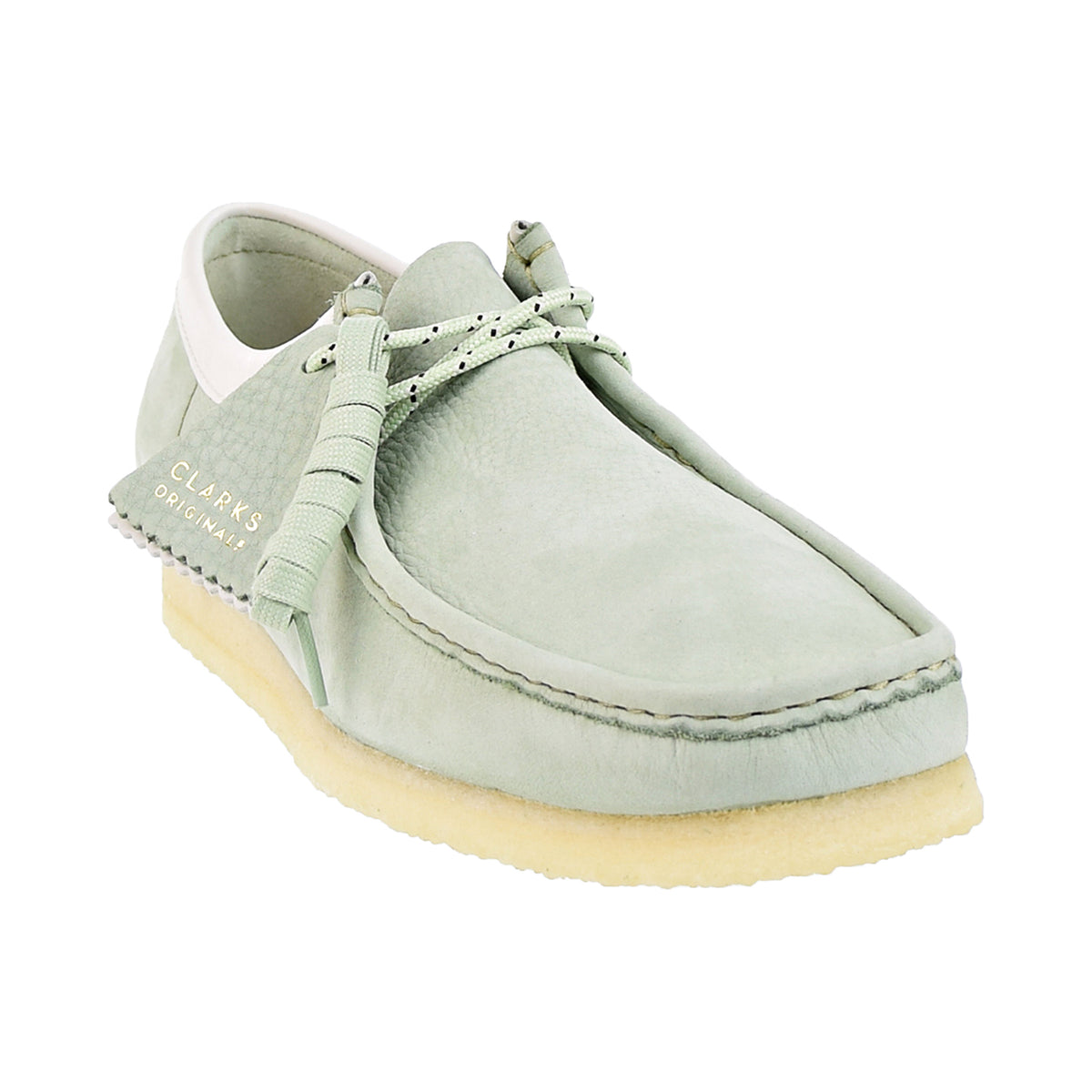 Clarks Wallabee Men's Shoes Pale Green