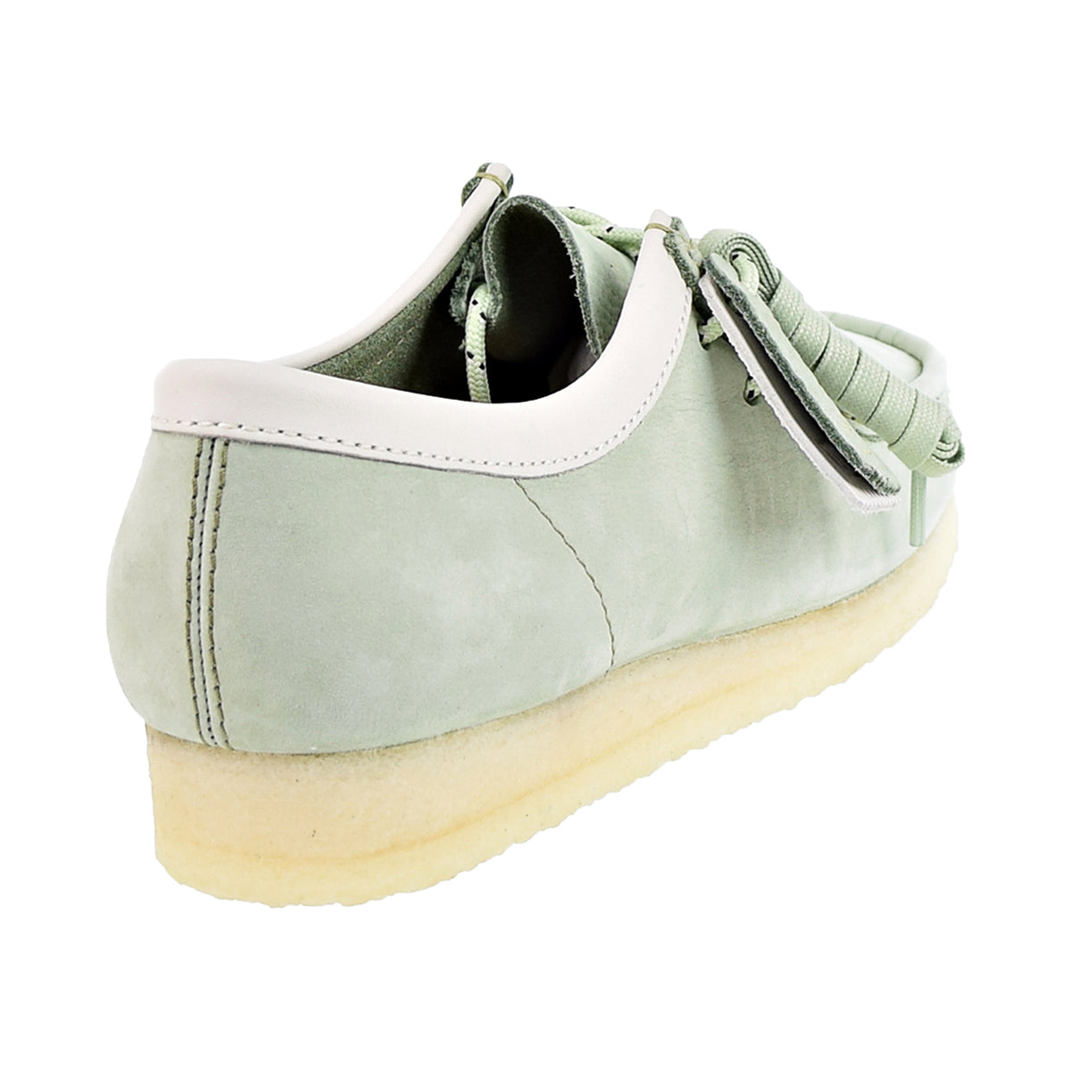 Clarks Wallabee Men's Shoes Pale Green