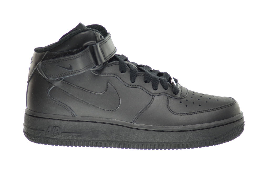 Nike Air Force 1 Mid (GS) Big Kids Sneakers Black