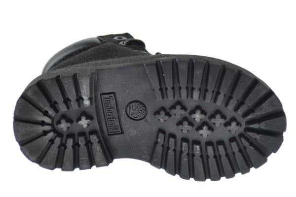 Timberland Baby Toddlers 6 Inch Premium Waterproof Scuffproof Boots Black