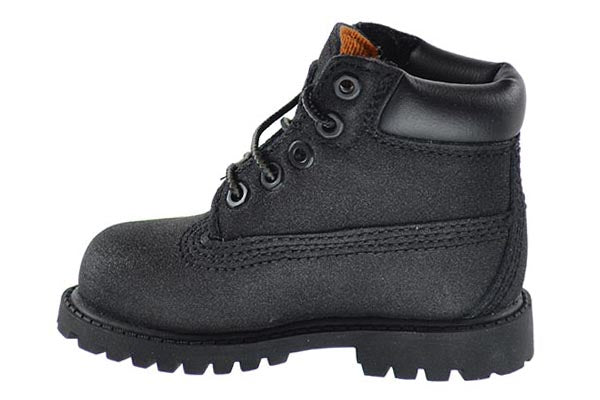 Timberland Baby Toddlers 6 Inch Premium Waterproof Scuffproof Boots Black