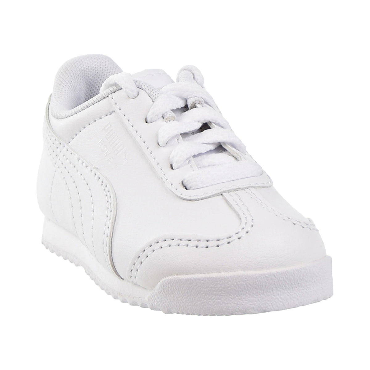 Puma Roma Basic Toddlers/Little Kids Shoes White/Light Gray