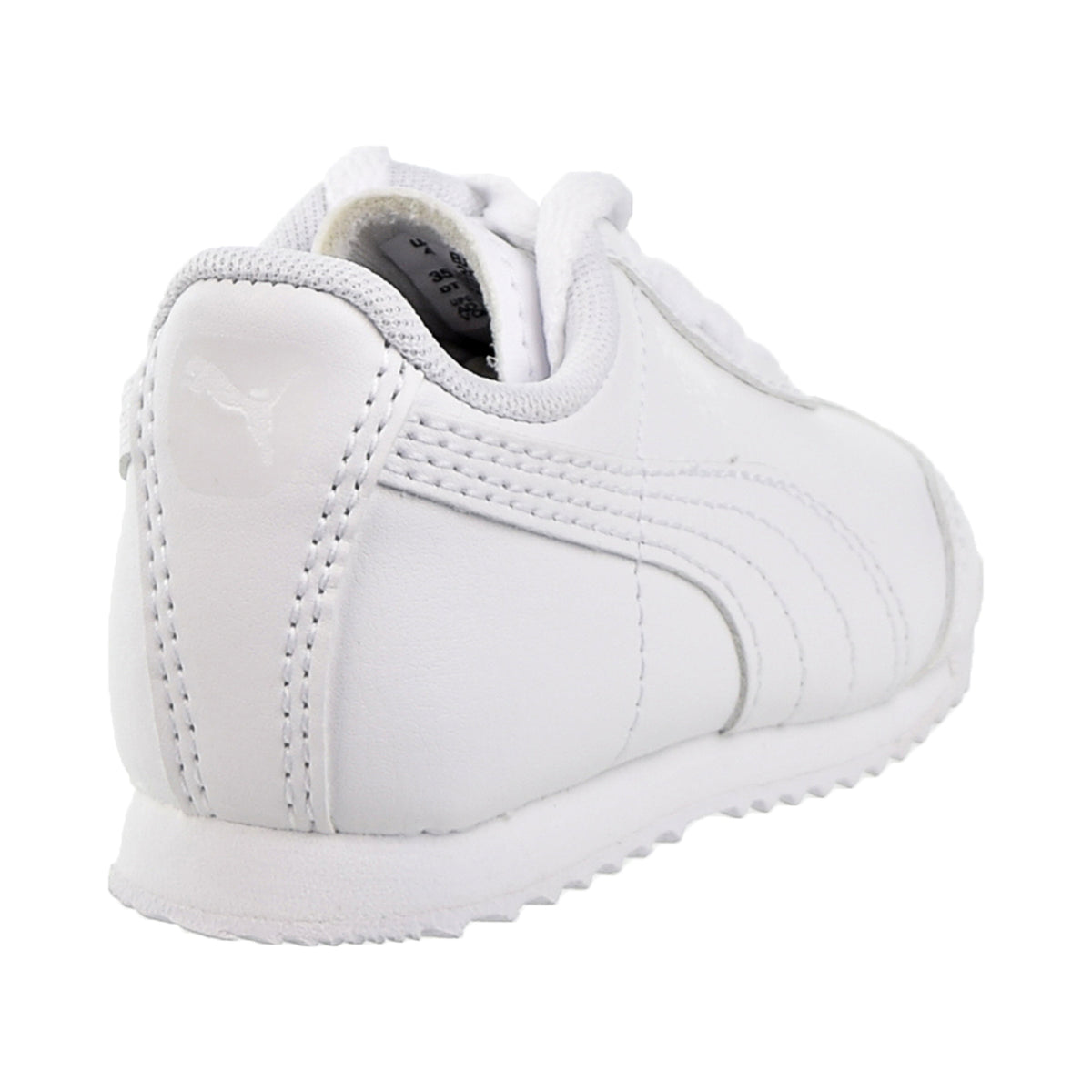 Puma Roma Basic Toddlers/Little Kids Shoes White/Light Gray