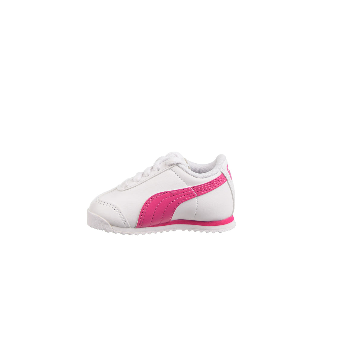Puma Roma Basic Toddler's Shoes White/Fuchsia Purple