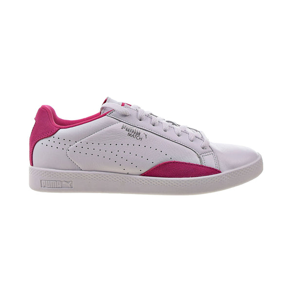 Puma Match Lo Basic Sports Women's Shoes Puma White-Fuchsia Purple