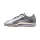 Puma Roma Patent Anodized Big Kids' Shoes Puma Silver-White