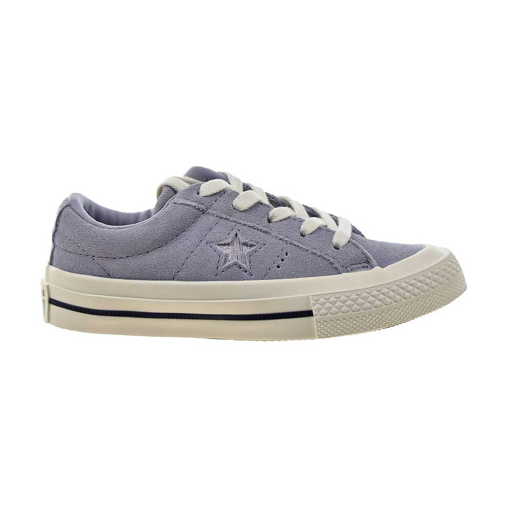 Converse One Star Ox Little Kids' Shoes Provence Purple-Silver