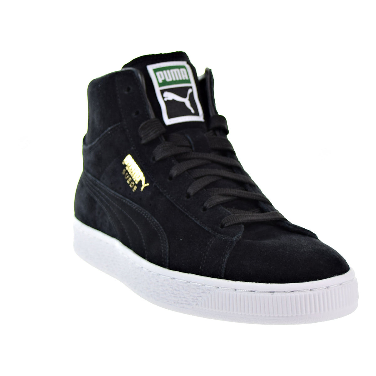 Puma Suede Classic Mid Men's Shoes Puma Black/Puma White