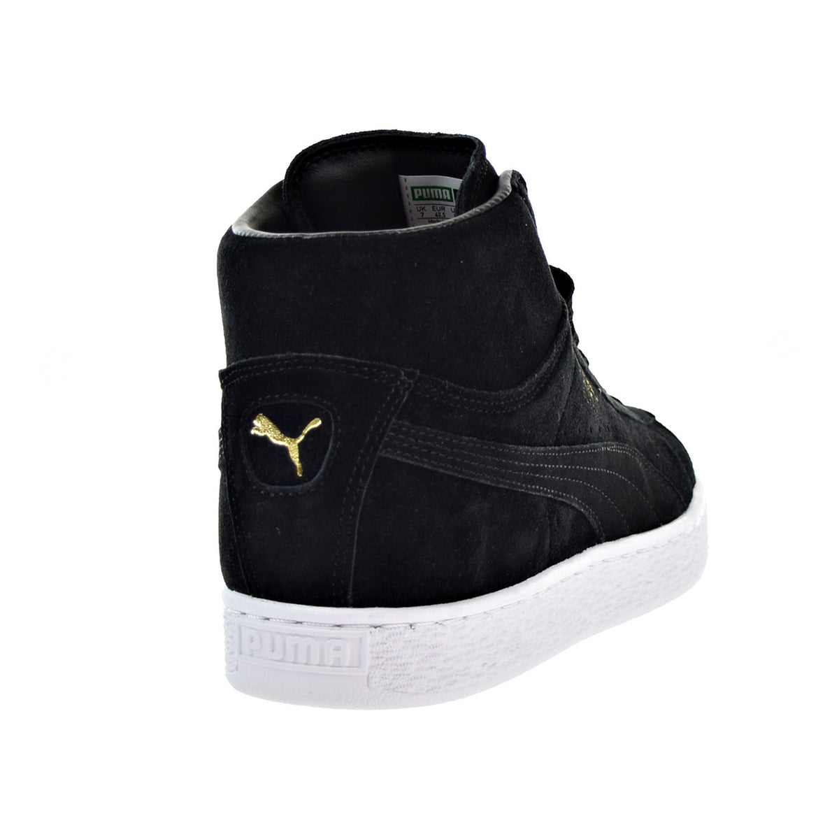 Puma Suede Classic Mid Men's Shoes Puma Black/Puma White