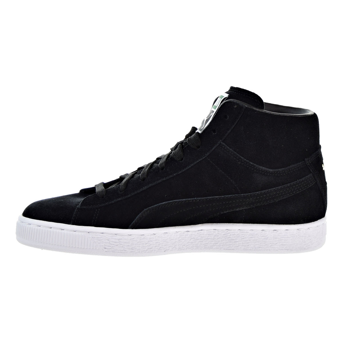 Puma Suede Classic Mid Men's Shoes Puma Black/Puma White