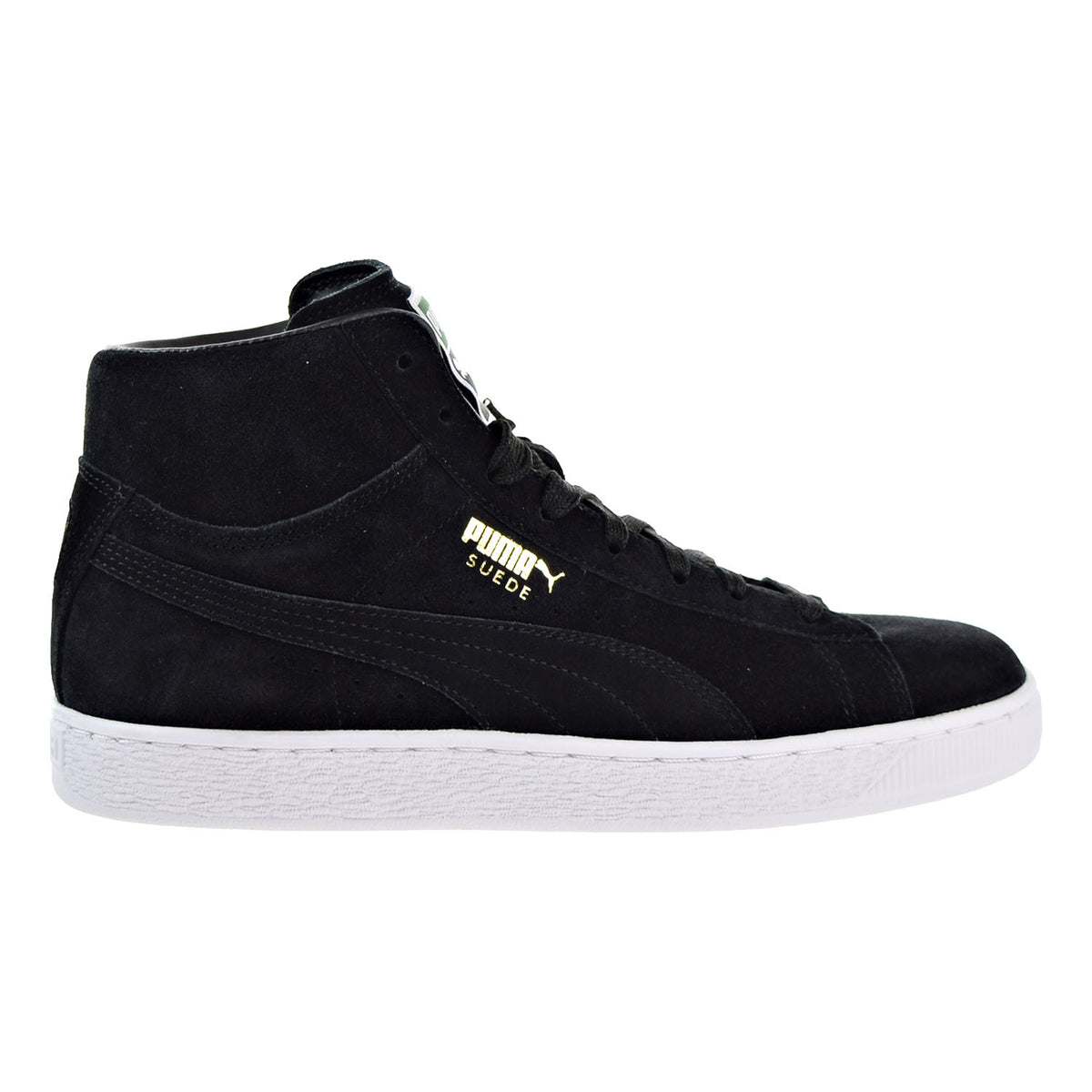 Puma Suede Classic Mid Men's Shoes Puma Black/Puma White