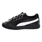Puma Clyde Core L Foil Toddler Shoes Puma Black/Puma White