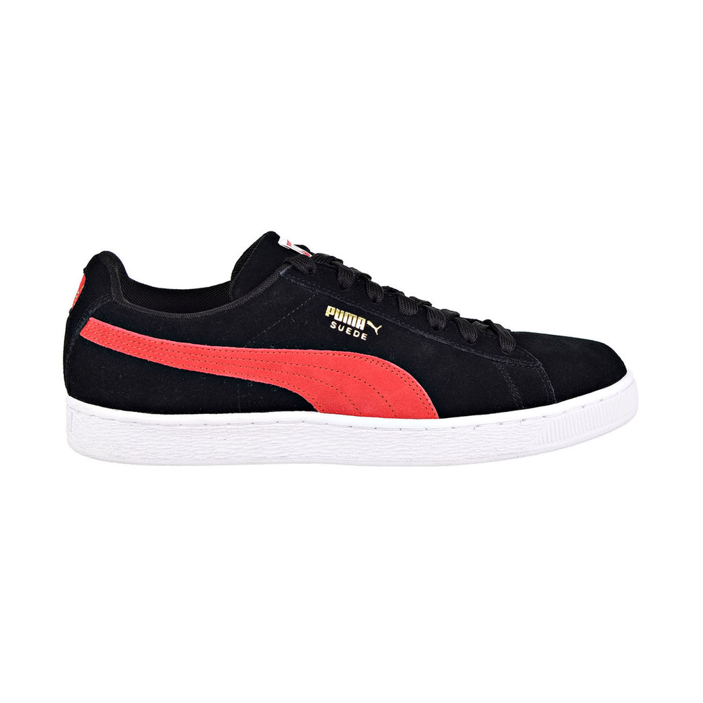 Puma Suede Classic Men's Shoes Black/Ribbon Red/Gold