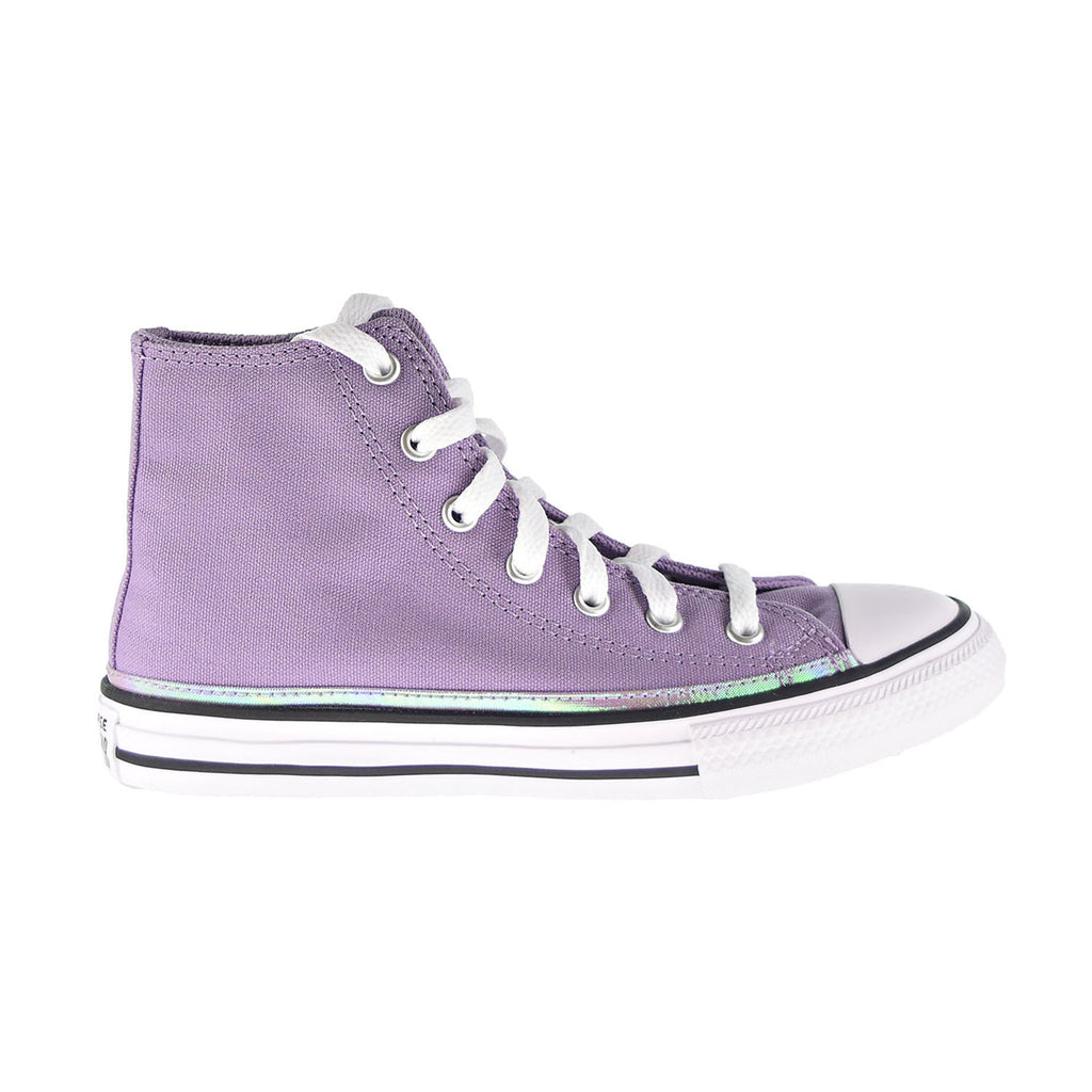 Converse Chuck Taylor All Star Hi Little Kids' Shoes Dusty Lilac-White-Black