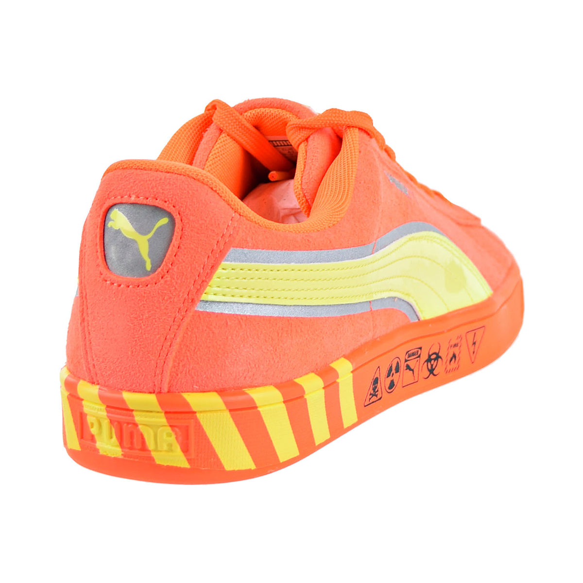 Puma Hazard Orange Mens Shoes Shocking Orange/Lemon Tonic