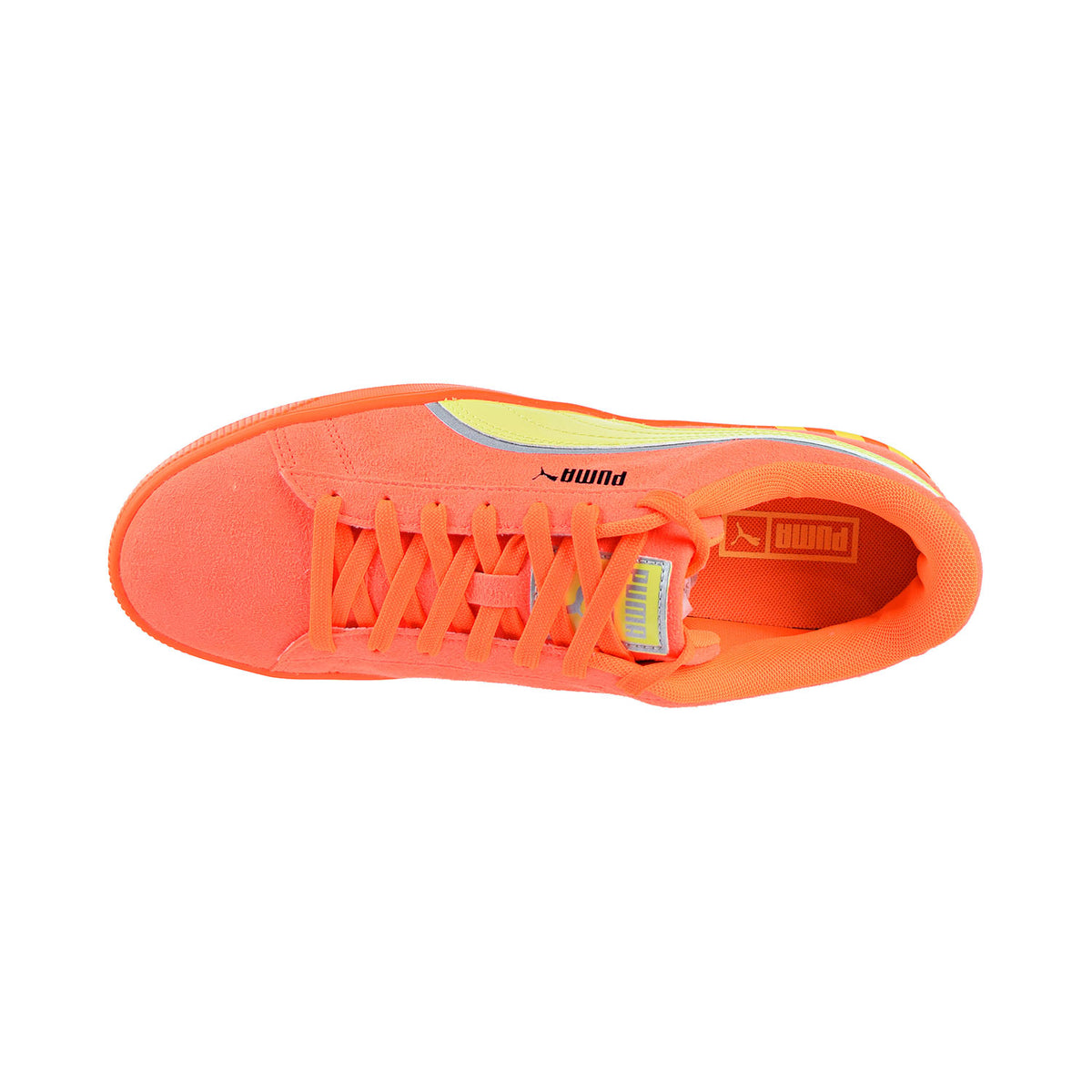 Puma Hazard Orange Mens Shoes Shocking Orange/Lemon Tonic