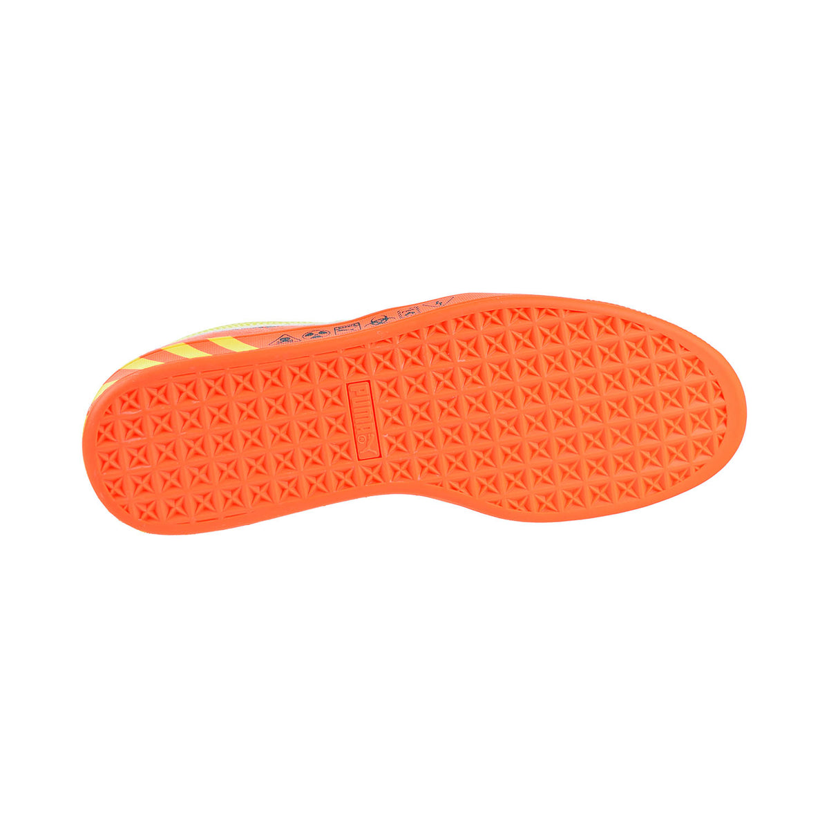 Puma Hazard Orange Mens Shoes Shocking Orange/Lemon Tonic