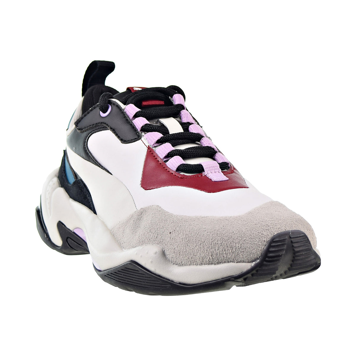 Puma Thunder Rive Droite Women's Shoes Glacier Grey-Barbados Cherry