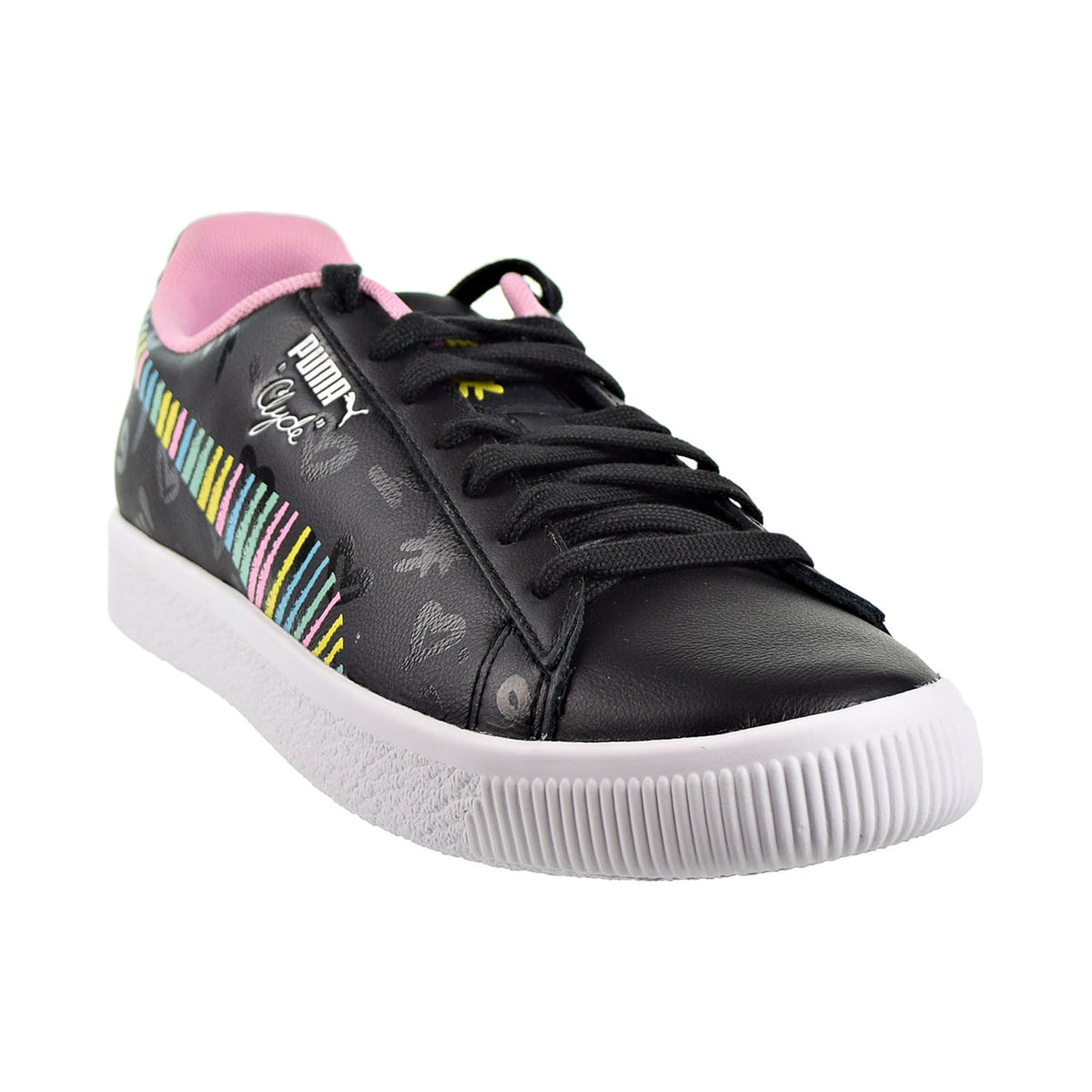 Puma Clyde Bradley Theodore Mens Shoes Puma Black/Prism Pink