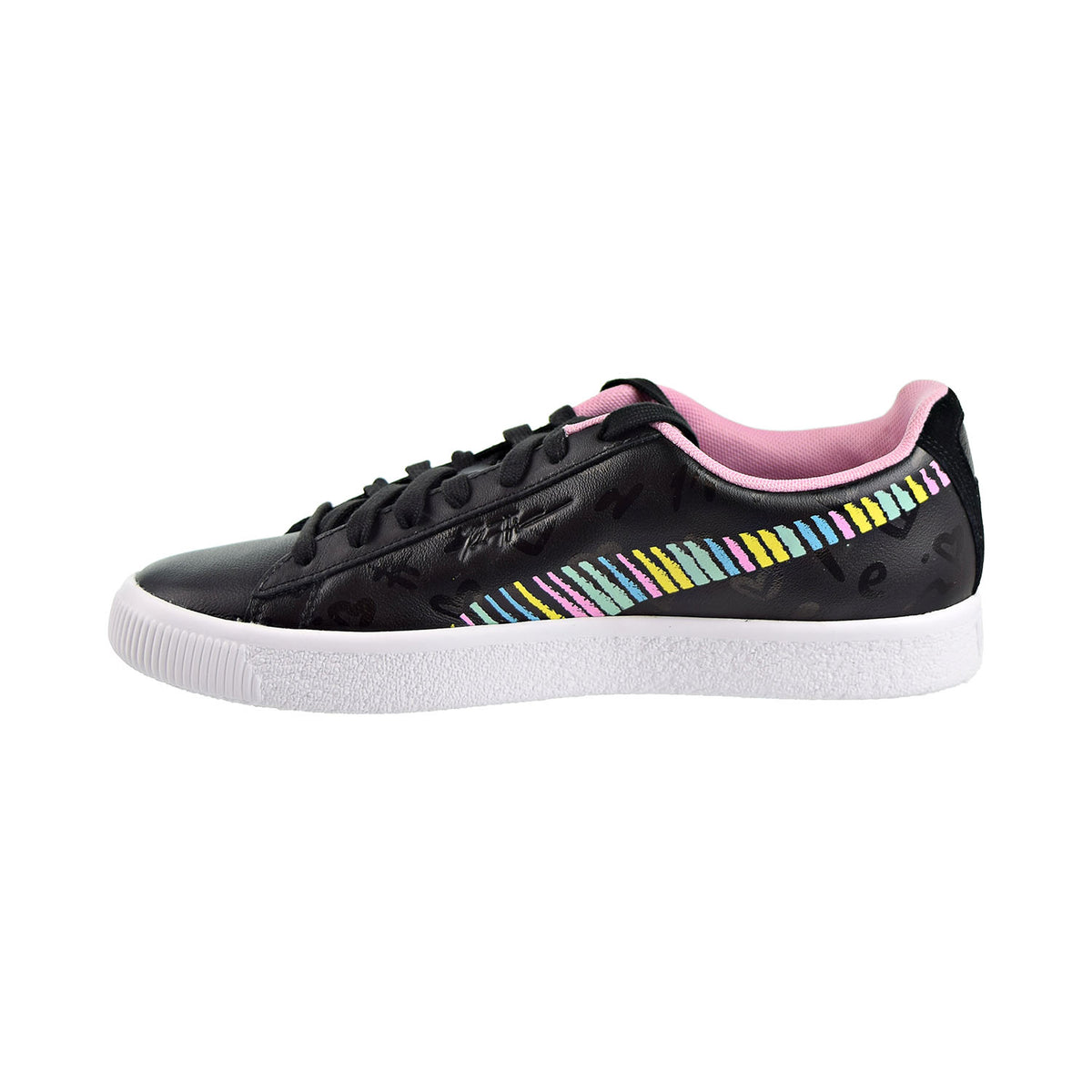 Puma Clyde Bradley Theodore Mens Shoes Puma Black/Prism Pink
