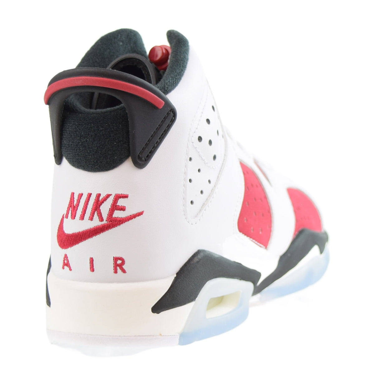 Jordan Retro 6 (GS) Big Kids' Shoes White-Black-Carmine