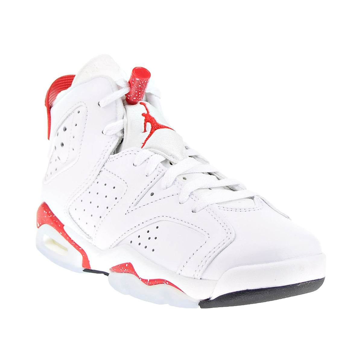 Jordan 6 Retro (GS) "Red Oreo" Big Kids' Shoe White-University Red