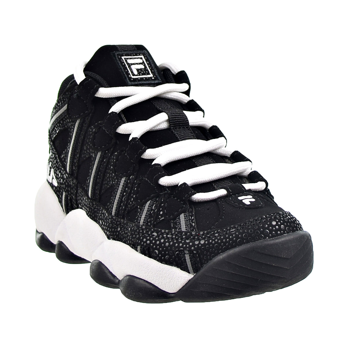 Fila Stackhouse Spaghetti Little Kids' Shoes Black-White