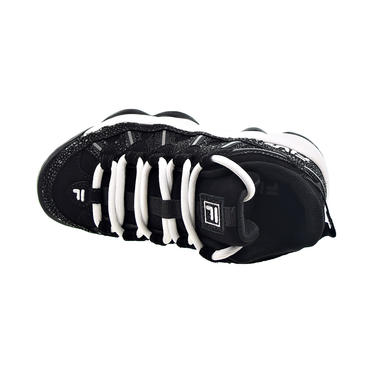 Fila Stackhouse Spaghetti Little Kids' Shoes Black-White